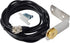 HYS TCJ-N1 3/8" to 3/4" Hole Mount with NMO Bracket L Shape Fender Mount 13'/About 4m RG-58 Coax Cable NMO to PL259 for All VHF/UHF/CB Radio NMO A...