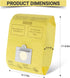 Vacuum Cleaner Bags Fit for Kenmore Canister Type C/Q 50555 50557 50558 and Type C-5, 10PCs...