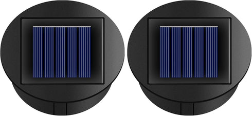 2 Pack Solar Lights Replacement Top Parts 7 Lumens Lantern Lids Light for Hanging Solar Lanterns Outdoor Decorations Garden Patio...