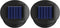 2 Pack Solar Lights Replacement Top Parts 7 Lumens Lantern Lids Light for Hanging Solar Lanterns Outdoor Decorations Garden Patio...