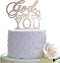 God Gave Me You Wedding Cake Topper for Wedding/Engagement/Marriage Party Decorations (Mirror Rose Gold Acrylic)...
