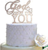 God Gave Me You Wedding Cake Topper for Wedding/Engagement/Marriage Party Decorations (Mirror Rose Gold Acrylic)...