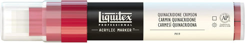 Liquitex Professional Wide Paint Marker, Quinacridone Crimson...