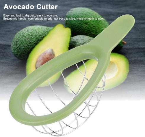 Fdit Stainless Steel Avocado Cuber and Dicer Tool Avocado Chunks Slicer for Avocados One Size Dicing Fruit Salad Kitchen Gadget Tool...