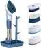 NileHome Soap Dispensing Dish Brush Set, Dish Scrubber with 4 Replaceable Heads Dish Brush with Handle for Pot Pan Sink Cleaning...