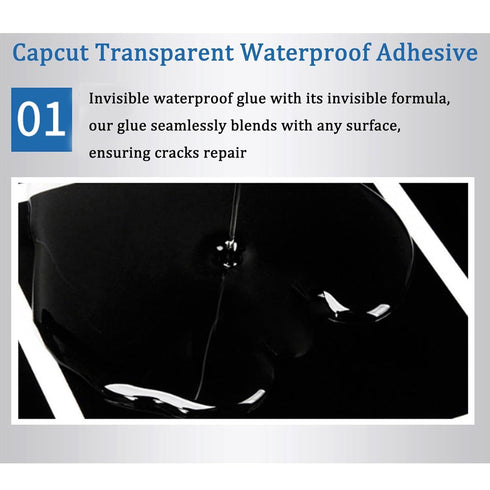 KXC Waterproof Glue,Goo8 Transparent Waterproof Adhesive,G008 Waterproof Glue,Waterproof Glue Sealant Clear,Super Invisible Waterproof Agent Glue ...