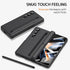 NINKI Compatible Samsung Galaxy Z Fold 4 Case with S Pen Holder and Slim S Pen,Kickstand Hinge Case for Samsung Z Fold 4 Case Screen Protector,Sam...