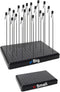 Evemodel GJJC19B Painting Stand Big Base 14 x 19 Holes and 20pcs Alligator Clip Stick Set Modeling Tools for Airbrush Hobby Model Parts New...