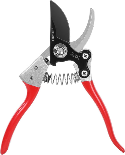 Pruning Shears for Gardening 5/8" Tree and Branch Garden Clippers - Plant Cutter Scissors with PTFE Resist-rust, Non-stick Coating Steel Blades, H...