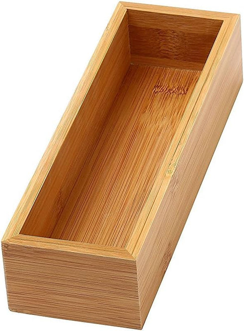 YBM Home Kitchen Drawer Organizer Storage Box Made of Bamboo, 3x9x2 Inch 322...