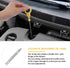 Car Engine Oil Dipstick Replacement OEM#CJ5Z-6750-A Compatible with Ford Lincoln with 2.0L Ecoboost Engines - Professional Double Hole Dip Stick C...