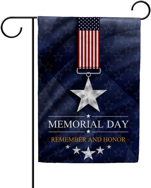 Garden Flags ?Memorial Day Celebration Patriotism Decorative Yard Flags Double Sided Design Home Outdoor Decor All Seasons Holidays...