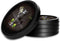 Silicone Non-Slip Drink Coasters with Removable Printed Absorbent Felt Pad - Set of 4 - Michael Godard: He & She Devil...