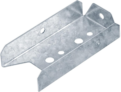20 Pcs 2x4 Fence Bracket, 20 Gauge Hot Dip Galvanized Steel Deck Rail Bracket Connectors for Railing Wood Post...