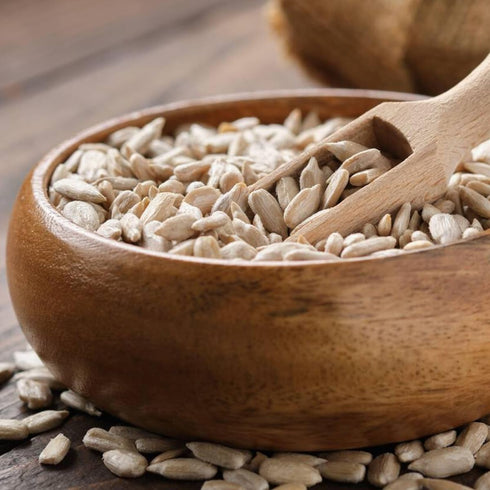 Raw Sunflower Seeds - Delicious Crunchy, Wholesome Snack Raw Shelled Sun Flower Seeds to Eat and Add in Food Recipes - Source of Protein, Fiber, a...