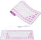 Silicone Keyboard, Foldable Flexible Keyboard USB Wired Gaming Keyboard, 85 Keys, Fully Sealed Design, Roll-up Silent Soft Keyboard, Waterproof, D...