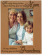 KATE POSH - The only Thing Better Than Having You as My Mom is My Children Having You as Their Grandma Engraved Natural Wood Picture Frame, Best G...