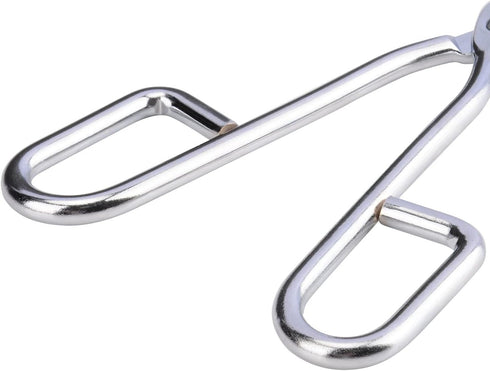 stonylab Beaker Tongs, Laboratory Beaker Clamp Beaker Tongs with Plastic Coated Jaws, 10 inches Length...