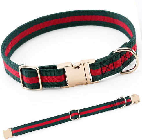 Premium Dog Collar, Cute Dog Collars Luxury Style, Durable Pet Collars with Metal Buckle Safety for Puppy Small Dogs...