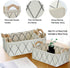 Storage Baskets for Organizing Toys Small Basket White Basket Felt Fabric Basket Bins for Home Office Closet Bathroom Bedroom Playroom Decorative ...