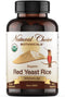 Certified Organic Red Yeast Rice Supplement - 120 Capsules, 2 Month Supply...