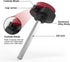 PVC Pipe Reamer with 3/8-Inch Hex Shaft - PVC Fitting Saver for Water Lines, Drain Lines, and Vent Lines - Plumbing Tool for Inside Pipe Cutting -...