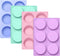 La chat 4 PCS Candy Molds, Silicone Oreo Cookie Chocolate molds for Candy, Cookies, Oreos, mini Soap, Cupcake, Pudding, Jello, Muffin, Non-Stick C...