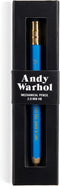 Galison Andy Warhol Philosophy – Mechanical Pencil Featuring Famous Andy Warhol Quote With Gold Lettering and Refillable Lead and Eraser...
