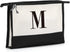 Monogrammed for Women Initial bridesmaid gifts, Personalized monogram Monogram Cosmetic Bag,Travel Makeup Bag Suitable for Wedding weekend Beach G...