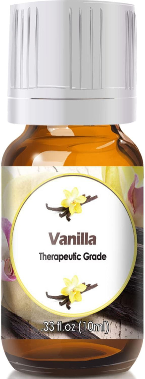 Diffuse Essential Oils 10ml - Vanilla Essential Oil - 0.33 Fluid Ounces - Vanilla Oil - Aromatherapy Oils...