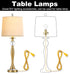 Lamp Repair Kit for Table Lamps and Floor Lamps, Lamp Rewiring Kit with 3 Way Lamp Socket Replacement, 12FT Cord and Essential Hardware, Lamp Part...