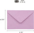 Pukka Pad, Carpe Diem Gummed Envelopes for Greeting Cards and Invitations - Pack of 25 Pastel Envelopes - A2, 4.38 x 5.75 in...