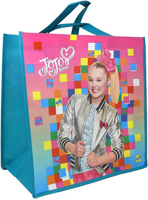 Nickelodeon Jojo Siwa Tote Bag Set Jojo Siwa Party Supplies - 2 Pack Jojo Siwa Party Favor Bag for Kids Nick Jr Jojo Siwa Party Decorations (Jojo ...