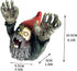ZWFDC Resin Zombie Gnomes Garden Gnomes Garden Decor, for Garden Sculptures & Statues Outdoor Decorations for Patio Walking Dead Gnome Zombie Gnom...