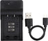 LI-10B USB Charger for Olympus Camedia C-470, C-50, C-5000, C-60, C-70, C-7000 Zoom, C-760, C-765, C-770 Ultra Zoom, D-590 Zoom, Camedia X-1, X-2,...