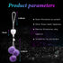 Bling Heart Diamond Car Hanging Accessories, Bling Love Heart and Cute Plush Balls, Crystal Car Rear View Mirror Charms for Women, Lucky Hanging P...