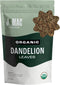 J Mac Botanicals, Organic Dandelion Leaves (4oz bag) USDA Certified Organic Dandelion leaf tea, te diente de leon organico, Packaged in the USA, C...