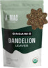 J Mac Botanicals, Organic Dandelion Leaves (4oz bag) USDA Certified Organic Dandelion leaf tea, te diente de leon organico, Packaged in the USA, C...