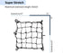 Super Strong Stretch Heavy-Duty 15" Cargo Net for Motorcycle ATV - Stretches to 45" Black...