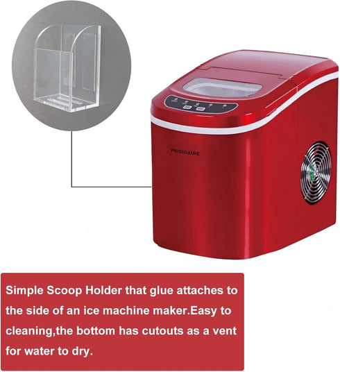 PIAOLGYI Ice Maker Scoop Holder Scooper Accessory Compatible with Frigidaire Countertop Ice Maker(Ice Scoop NOT Included)...