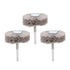 uxcell Abrasive Nylon Wheels Brush 240 Grits with 1/4 Inch Shank for Polish Grinder 3pcs...