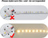LightingWill 10pcs Pack Strip Wire Solderless Snap Down 2Pin Conductor LED Strip Connector for 8mm Wide 3528 2835 Single Color Flex LED Strips...