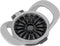 PrepWorks by Progressive Dishwasher Safe 16-Slice Thin Apple Slicer and Corer with Attached Safety Cover (Grey)...