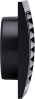 Vent Systems 4'' Inch Anthracite Pack of 2 Louvered Air Vent Covers and Bathroom Exhaust Vents, Dryer Vent Cover Keeps Out Insects, Birds and Rode...