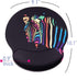 Mouse Pad with Wrist Support,Ergonomic Mouse Pad Durable & Comfortable Large Non-Slip Zebra Pattern Wrist Rest for Gaming,Computer,Laptop,Home Off...