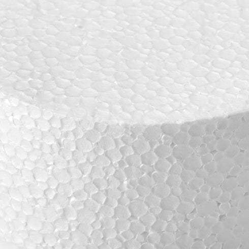 9 Pack Floral Foam Circles for Crafts, Polystyrene Cylinders for Floral Arrangements, DIY Projects (4 x 2 in)...