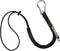 Ergodyne Squids 3105 Tool Lanyard with Aluminum Screw Lock Carabiner, Tool Weight Capacity 15lbs , Black...