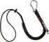 Ergodyne Squids 3105 Tool Lanyard with Aluminum Screw Lock Carabiner, Tool Weight Capacity 15lbs , Black...