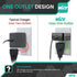 HKY AC/DC Adapter for Hello Baby HB24 HB32 HB32RX RJ-AS060600U003 HelloBaby HB-24 HB-32 HB-32RX Baby Monitor Charger GPX PC308B PC332B PC108B PC80...
