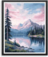 Natuyalo Landscape Paint by Numbers Kit for Adults - Mountain and River Paint by Number on Canvas Without Frame, DIY Acrylic Painting for Ideal Gi...